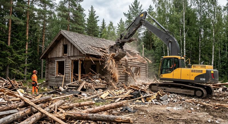 Cabin Demolition in Beaumont, TX