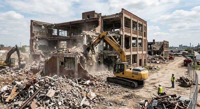 Commercial Building Demolition in Houston, TX
