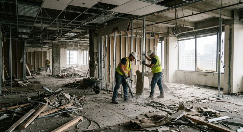 Commercial Demolition Service in Sacramento, CA