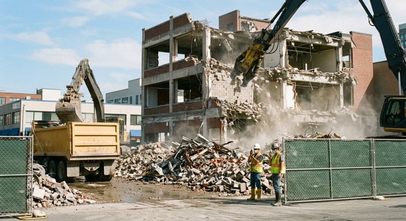 Commercial Property Demolition in Sacramento, CA